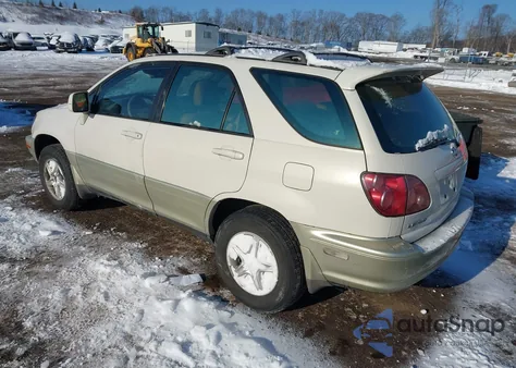 2000 Lexus Rx 300 from USA, damaged, VIN JT6HF10U6Y0128501